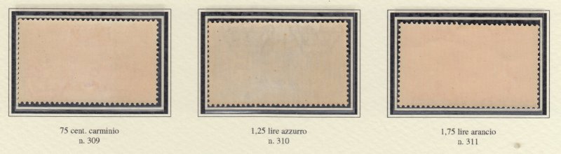 Italy Regno - Sassone n.303-314 cv 600$ MNH** - Dante general set