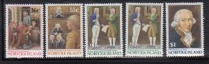 Norfolk Island 392-6 History Mint NH