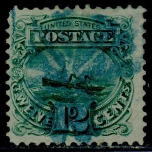 #117 VF USED WITH BLUE CANCEL CV $290.00 BQ6827