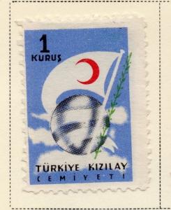 Turkey 1954 Early Issue Fine Mint Hinged 1k. 085694