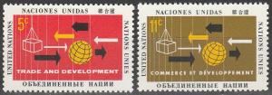 UN #129-30 MNH F-VF (SU6828)