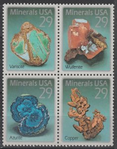 U.S.  Scott# 2703a 1992 XF MNH Minerals