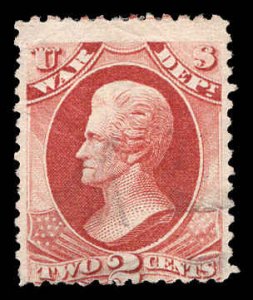 USA O84 Used (Diagonal Crease)