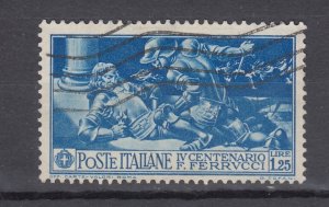 J43980 JL Stamps 1930 italy used #245