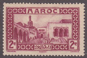 French Morocco 125 Treasury & Tribunal, Tangier 1933