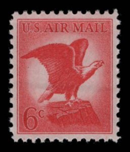 US Scott #C67a TAGGED MNH OG 6c Bald Eagle eGraded With Certificate Gem 100