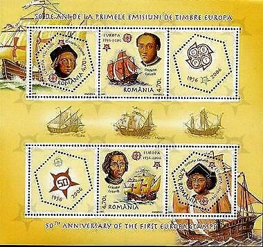 HERRICKSTAMP ROMANIA Sc.# 4750e NH Europa Stamp Souvenir Sheet