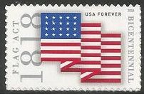 Scott #5284 MNH Flag Act