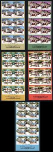 Australia SG2889a/93a 2007 Caravanning Set of 5 Panes Fine Used