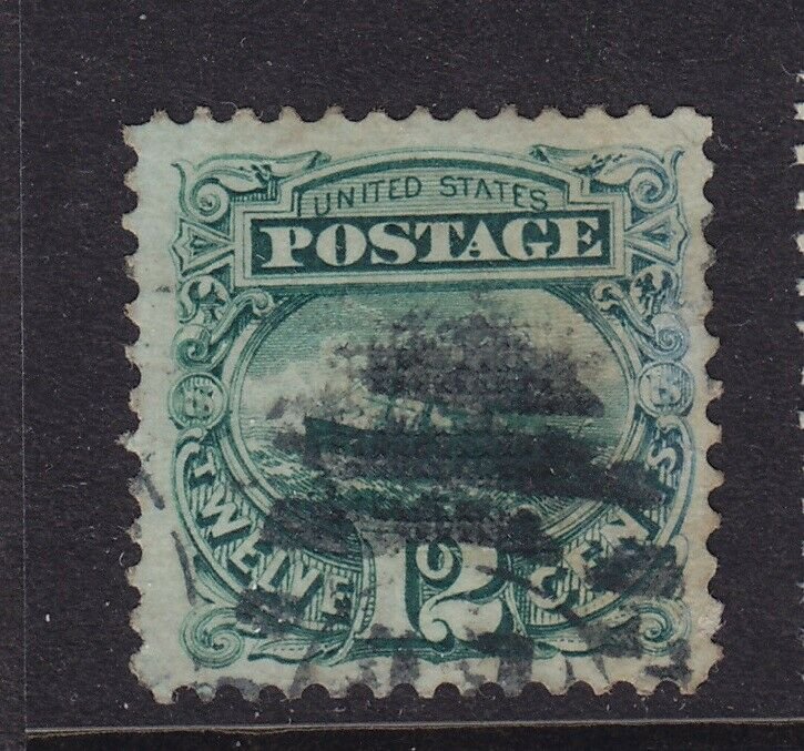 117 VF+ used neat cancel with nice color cv $ 130 ! see pic !