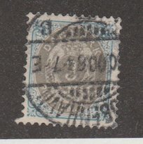 Denmark Scott #41c Stamp - Used Single - XYZ