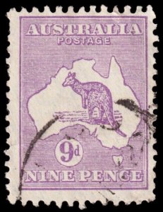 Australia Scott 97 (1929) Used F-VF, CV $25.00 M