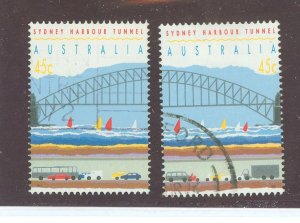 Australia  #1296d-e Used Single (Complete Set)