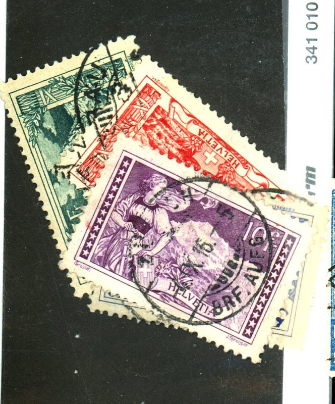 SWITZERLAND 181-4 USED FVF Cat $20