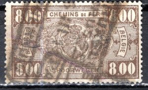 Belgium; 1927: Sc. # Q166: Used Single Stamp