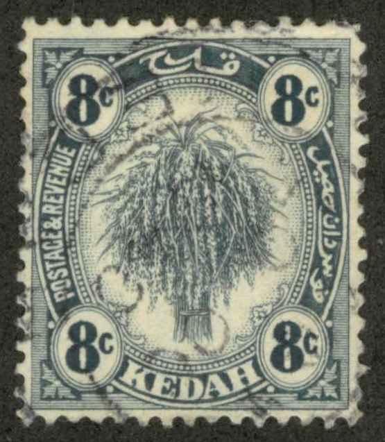 Malaya Kedah 32 Used VF