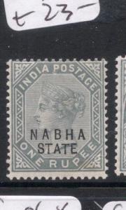 India Nabha SG 29 MOG (8dmf)