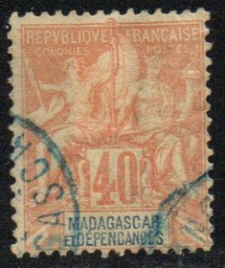 Madagascar Sc #42 Used