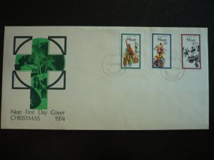 Stamps - Niue - Scott# 171-173 - First Day Cover