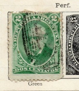 Argentina 1877-78 Early Issue Fine Used 2c. NW-179138