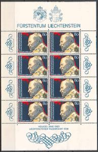 Liechtenstein 766 sheetlet (M)