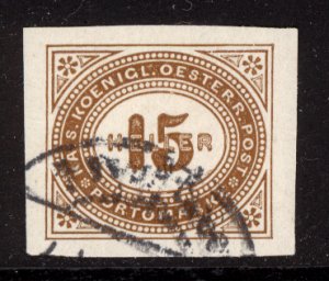 Austria 1899  Scott #J18 used
