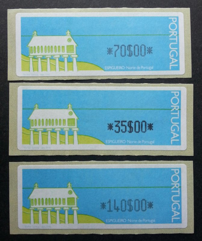 Portugal Espigueiro 1991 House North Of ATM (frama label stamp MNH