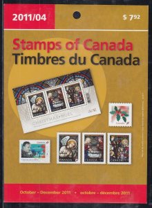Canada Mint Never Hinged October-December 2011 New Issue Stamps