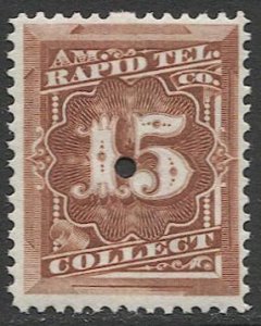 US 1881 Telegraph stamps, Sc 1T11  MNH VF, Punched remainder