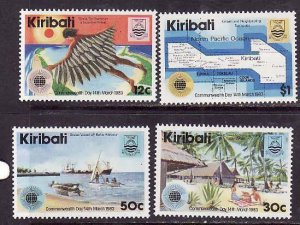 Kiribati-Sc#418-21- id9-unused NH set-Commonwealth Day-1983-