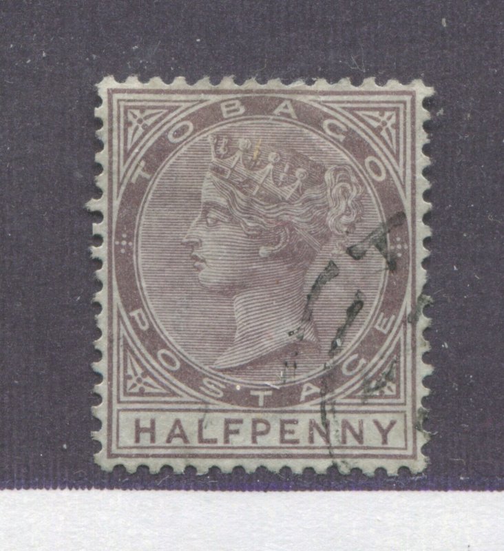 Tobago QV 1880 1/2d used