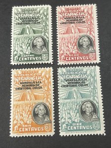 NICARAGUA # 691-694-MINT/HINGED---COMPLETE SET------1945