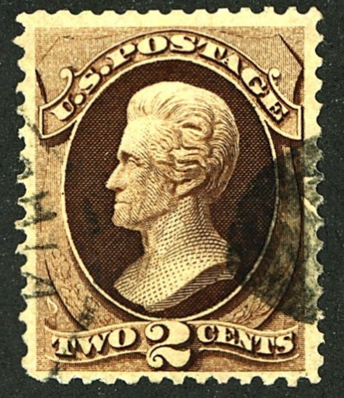 U.S. #157 USED SLIGHT CREASES