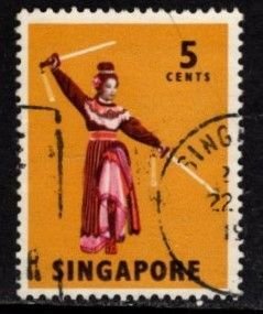 Singapore - #86 Sword dance  - Used