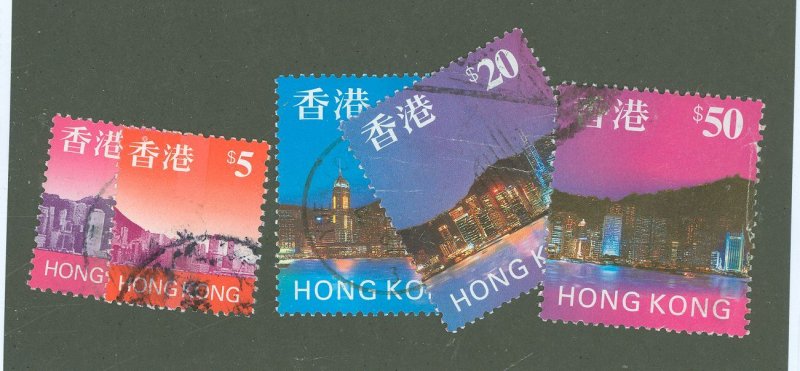 Hong Kong #774-778  Single