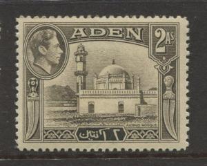 ADEN - Scott 20 - KGVI Definitive Issue - 1938 - MNH - Single 2a Stamps