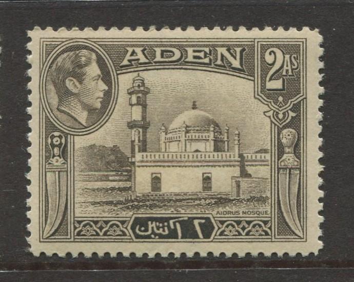 ADEN - Scott 20 - KGVI Definitive Issue - 1938 - MNH - Single 2a Stamps