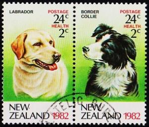 New Zealand. 1982 24c+2c(Pair). S.G.1270/1271 Fine Used