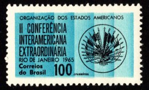 Brazil Scott 1013 Mint never hinged.