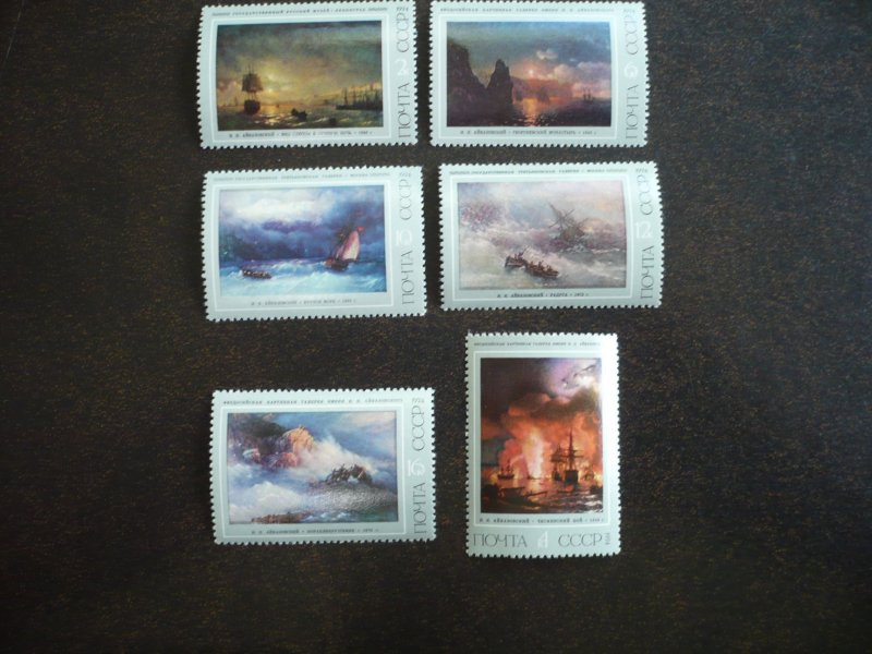 Stamps - Russia - Scott# 4178-4183 - Mint Never Hinged Set of 6 Stamps