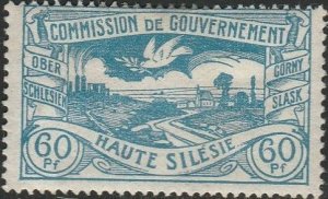 Upper Silesia, #25  MH From 1920