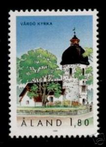 Aland 40 MNH ARCHITECTURE