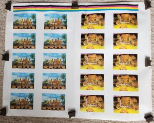 Antigua 1981 MNH PRINTERS SHEET