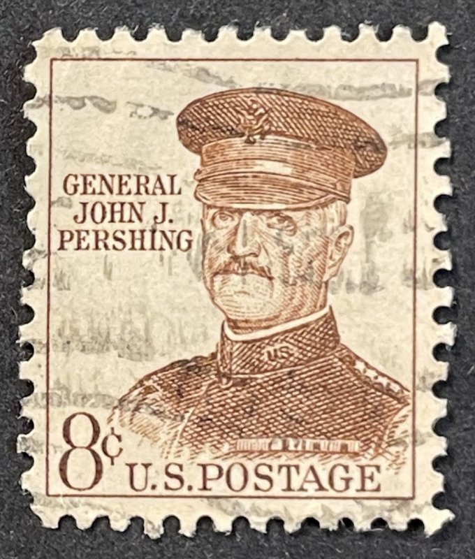 US # 1214 Used F/VF 8c General John J. Pershing 1961 [B48.5.4]