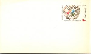 United Nations, New York, Government Postal Card