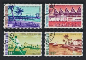 Togo Fishing Tourism Coastal Scenes 4v 1974 CTO SG#998-1001