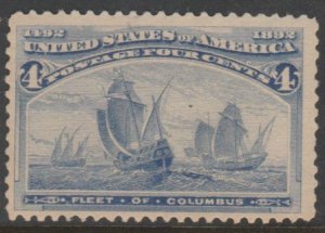 U.S. Scott Scott #233 Columbian Stamp - Mint Single