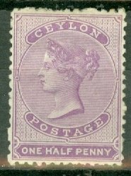 BV: Ceylon 45 mint CV $80