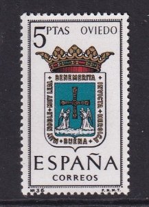 Spain   #1080  MNH  1964  Provincial Arms  5p  Oviedo