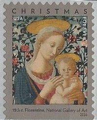 US 5143 (mnh) (47¢) Christmas: Florentine Madonna (2016)